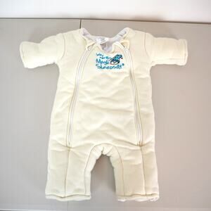 Baby Merlins Sleepsack Magic Sleepsuit Size Small 3-6 Months 12-18 lbs Yellow